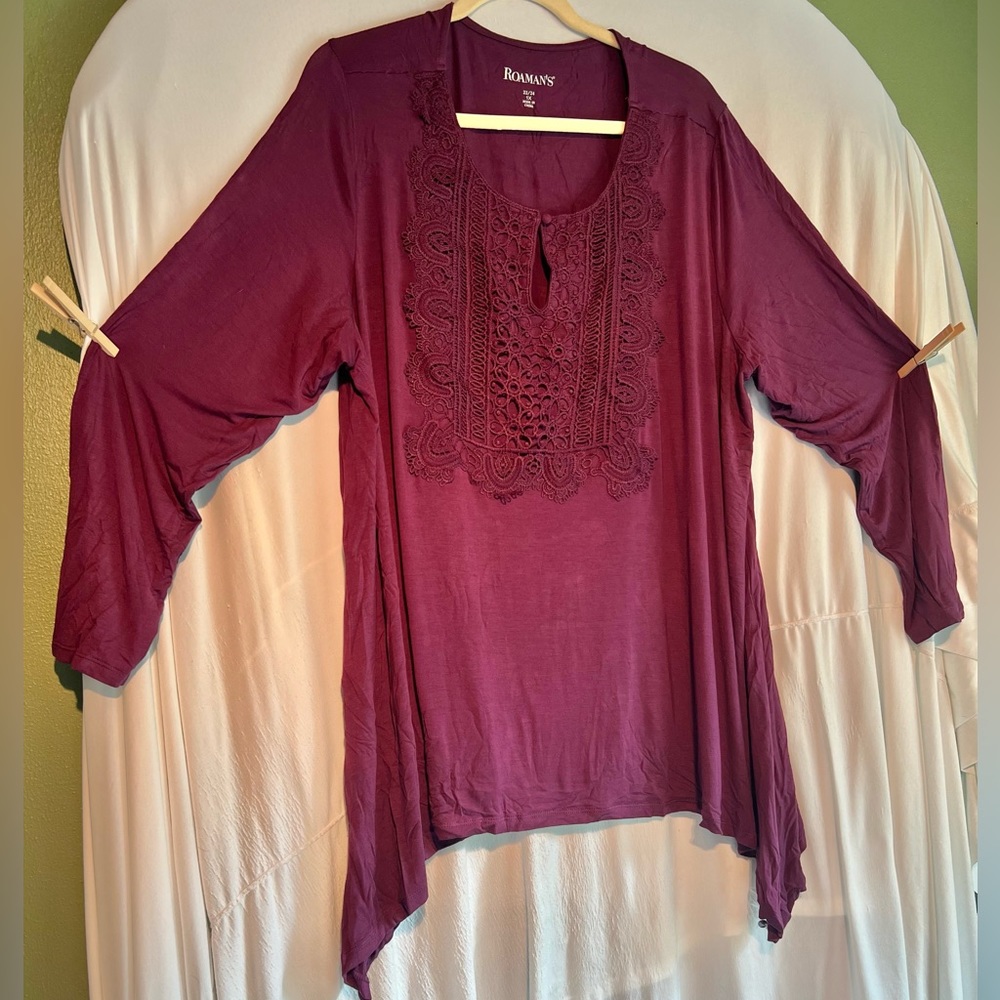Roaman’s Blouse Size 22/24